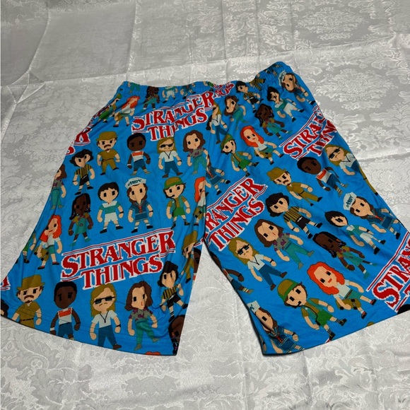 Stranger Things Pixel Characters Sleep Shorts - Picture 4 of 5